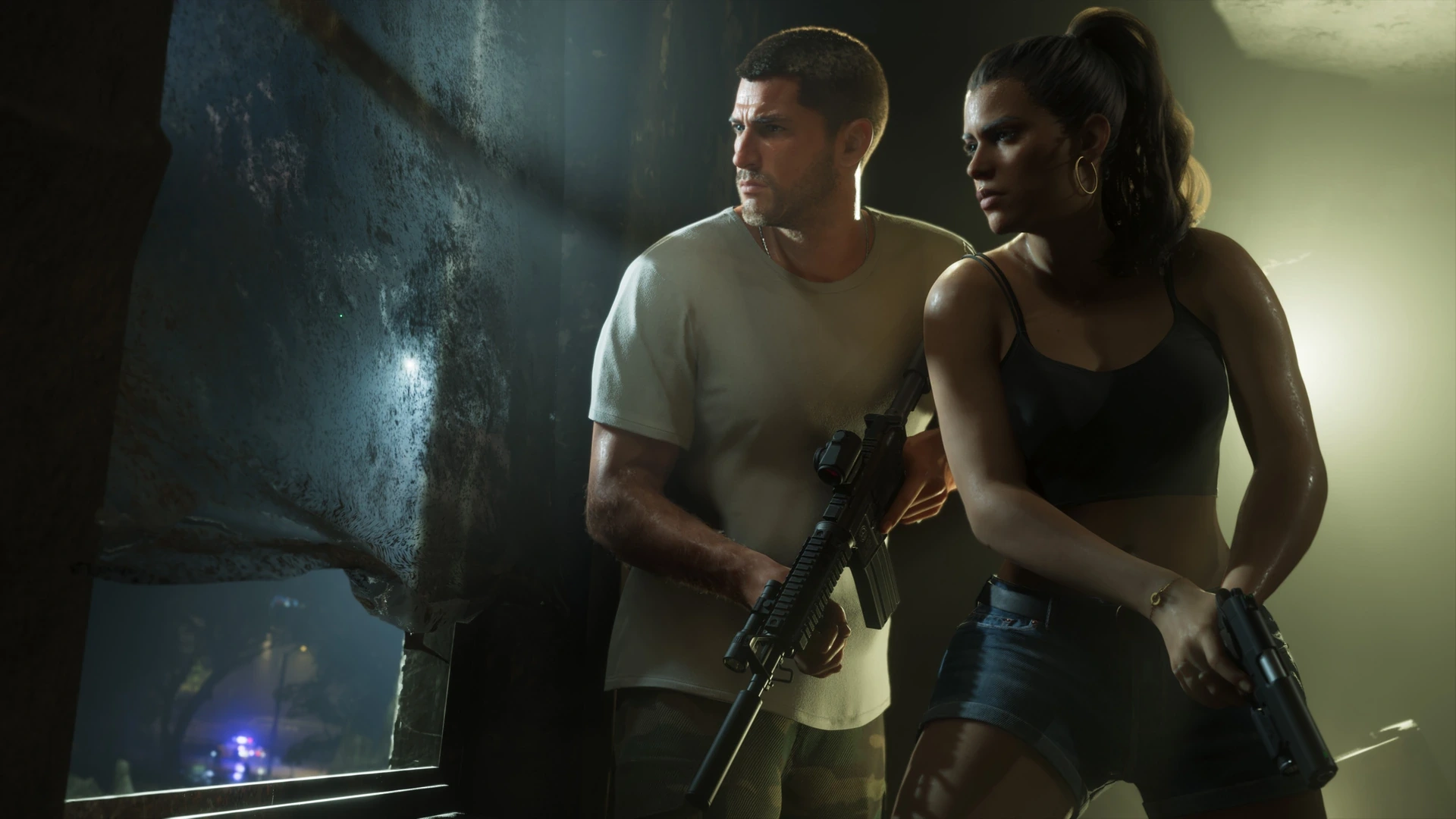GTA 6 permite que Jason y Lucía permanezcan juntos o sigan rutinas separadas